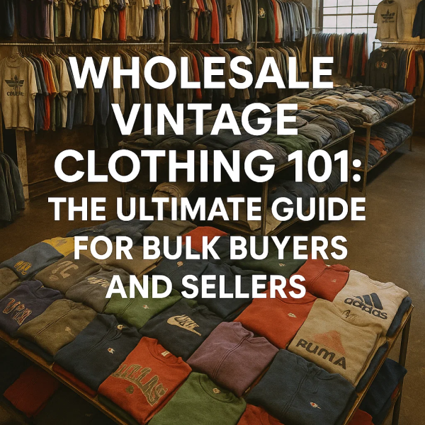 Wholesale Vintage Clothing 101 The Ultimate Guide for Bulk Buyers and Sellers